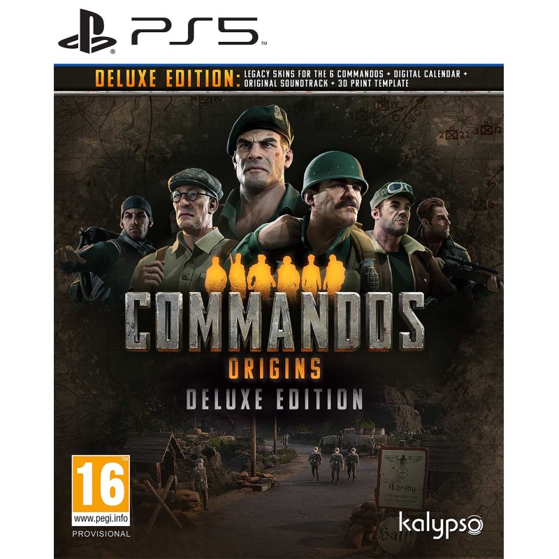 Kalypso Commandos: Origins Deluxe Edition (PS5) Multilingue PlayStation 5