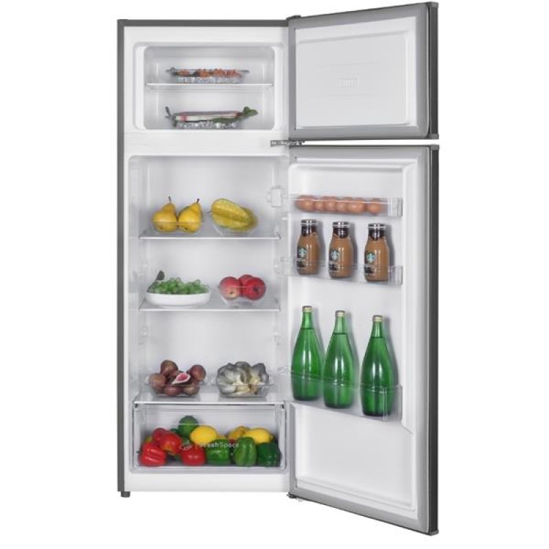 Doube Portes, 143cm x 55cm, 206L, Direct Cool, 40db Classe E, Inox *