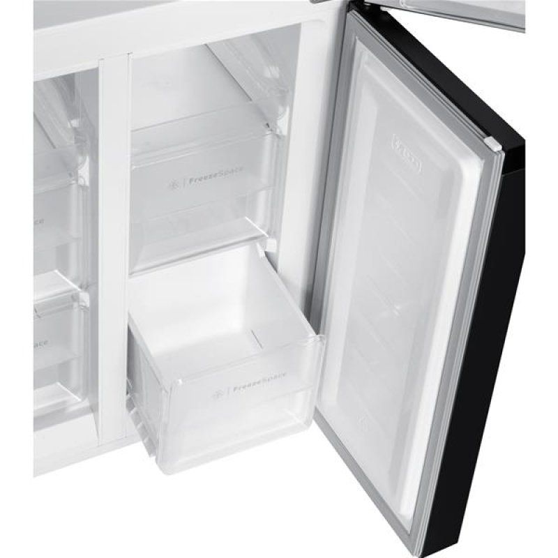 Side-by-Side, 180cm x 79.5cm, 421L, No Frost, 39db Classe E, Inox *