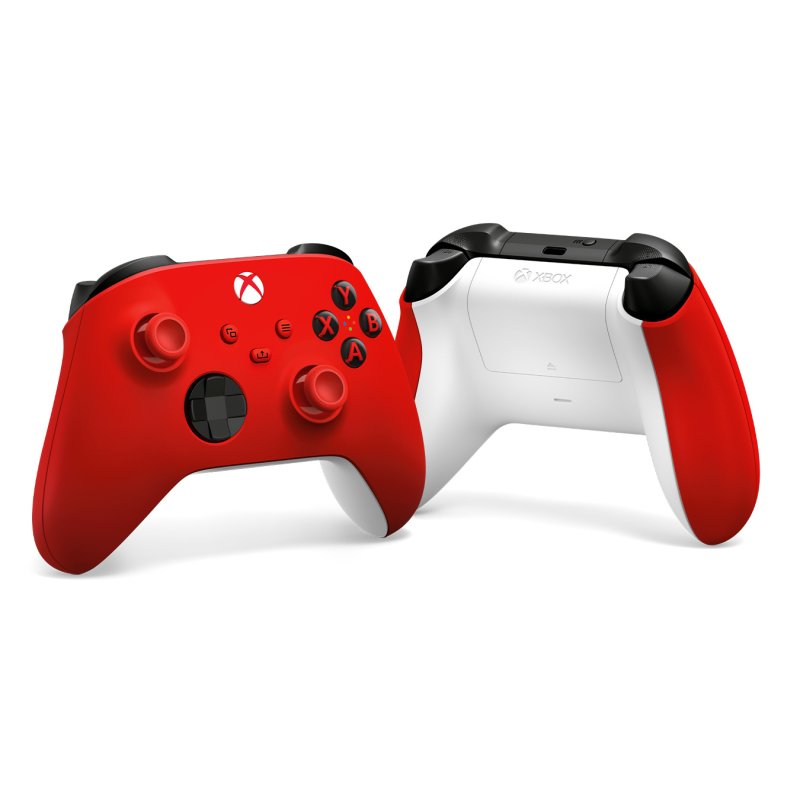 Microsoft - Xbox X Wireless Controller - Red/White
