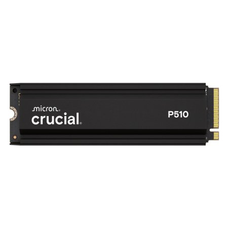 Crucial P510 Heatsink SSD 2TB M.2 2280 PCIe Gen5 NVMe Internes Solid-State-Module mit Kühlkörper