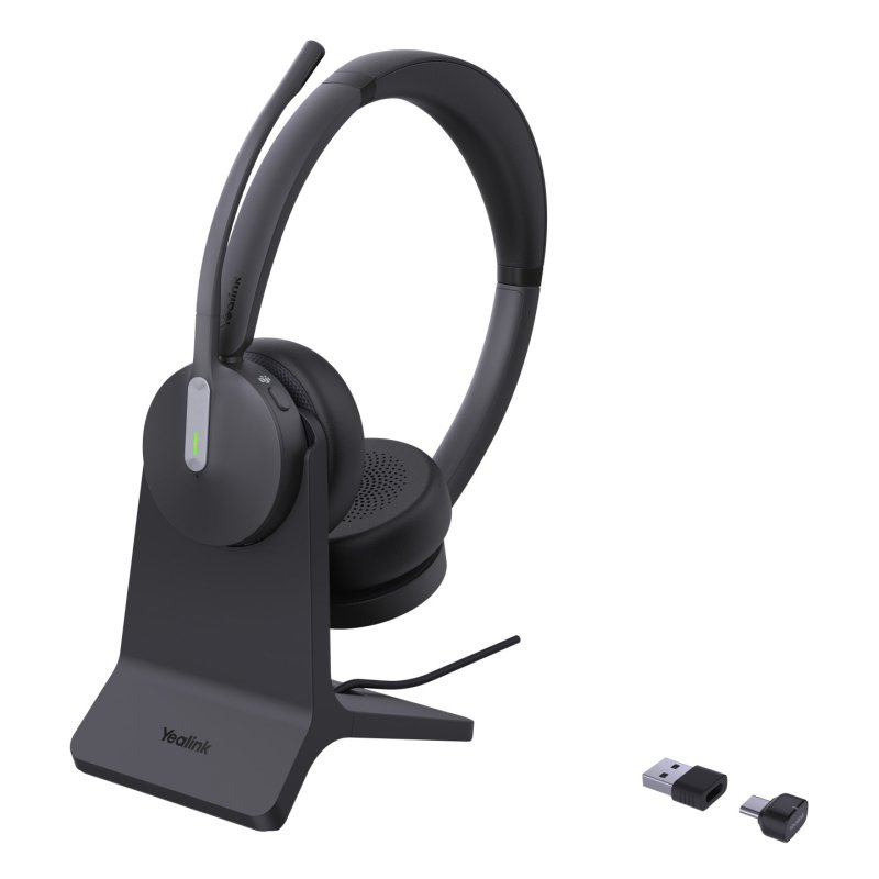 Yealink Bluetooth Headset BH70 Dual with Stand Teams USB-C/A