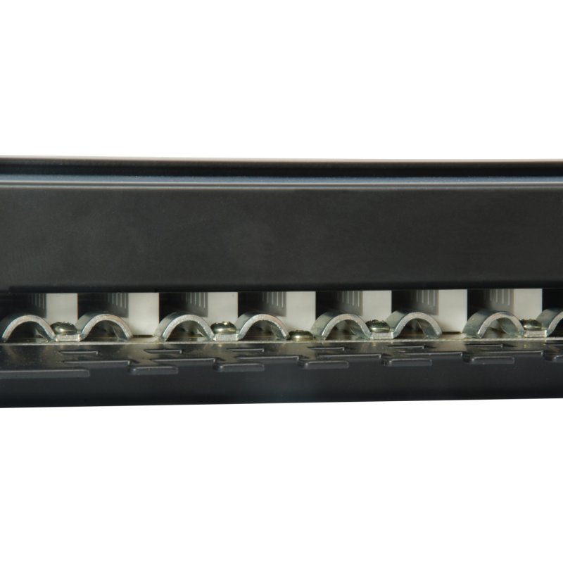 Equip Patchpanel 24x RJ45 Cat6 19" FTP 1HE ISO/IEC schwarz