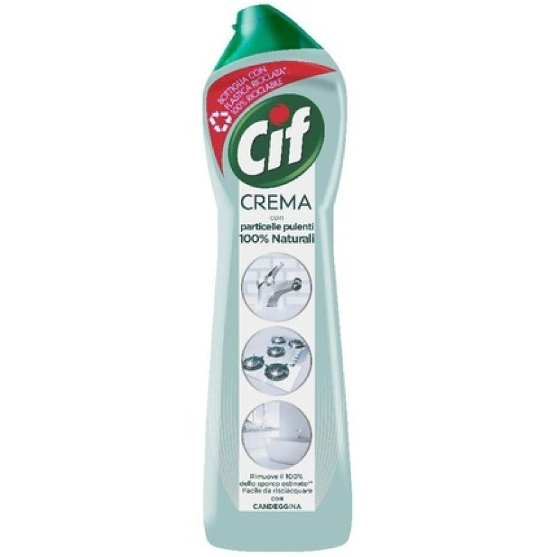 Cif Cream with Bleach for Hard Surfaces 500ml
