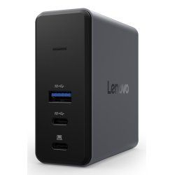 Lenovo X9 Charging GaN Dock Avec fil USB 3.2 Gen 2 (3.1 Gen 2) Type-C Gris