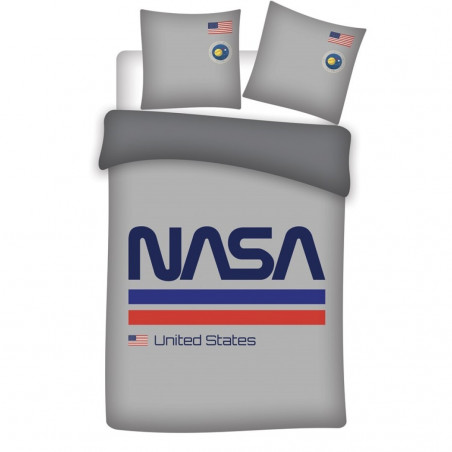 NASA - Parure de lit 140X200 - '100% microfibre'