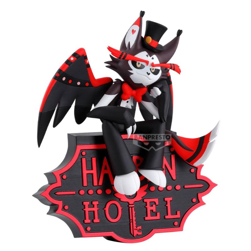 HAZBIN HOTEL - Husk - Figurine Monitor Top 15cm