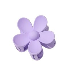 Ecarla Hair Clip Flower Purple