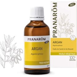 Pranarôm Organic Sweet Almond Vegetable Oil 50ml with Argan Oil