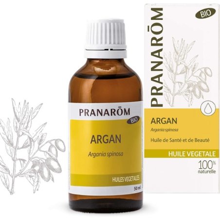 Pranarôm Organic Sweet Almond Vegetable Oil 50ml with Argan Oil