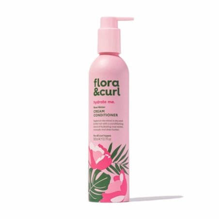 Flora & Curl Rose Water Detangling Lotion