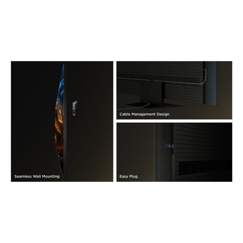 TCL 50C7K TV 127 cm (50") 4K Ultra HD Smart TV Wifi Métallique 2000 cd/m²