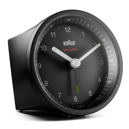 Braun BC07 Quartz alarm clock Black
