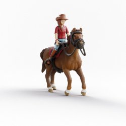 Schleich HORSE CLUB Hannah & Cayenne
