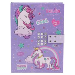Tinka - Diary with code lock - Unicorn (8-802172)