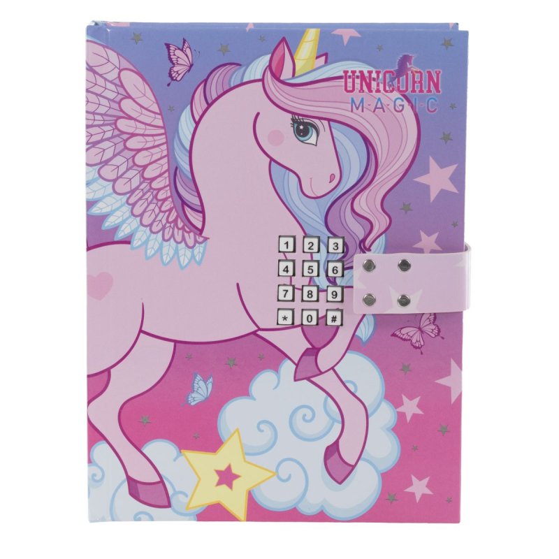 Tinka - Diary with code lock - Pegasus (8-802173)