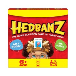 Games Hedbanz 2023 Edition with Brand New Cards Picture Guessing Board Game- Family | for Family Game Night| Kids |
