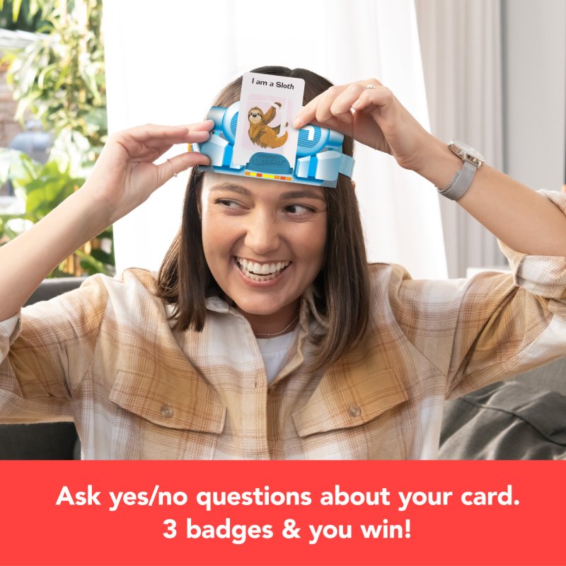 Games Hedbanz 2023 Edition with Brand New Cards Picture Guessing Board Game- Family | for Family Game Night| Kids |