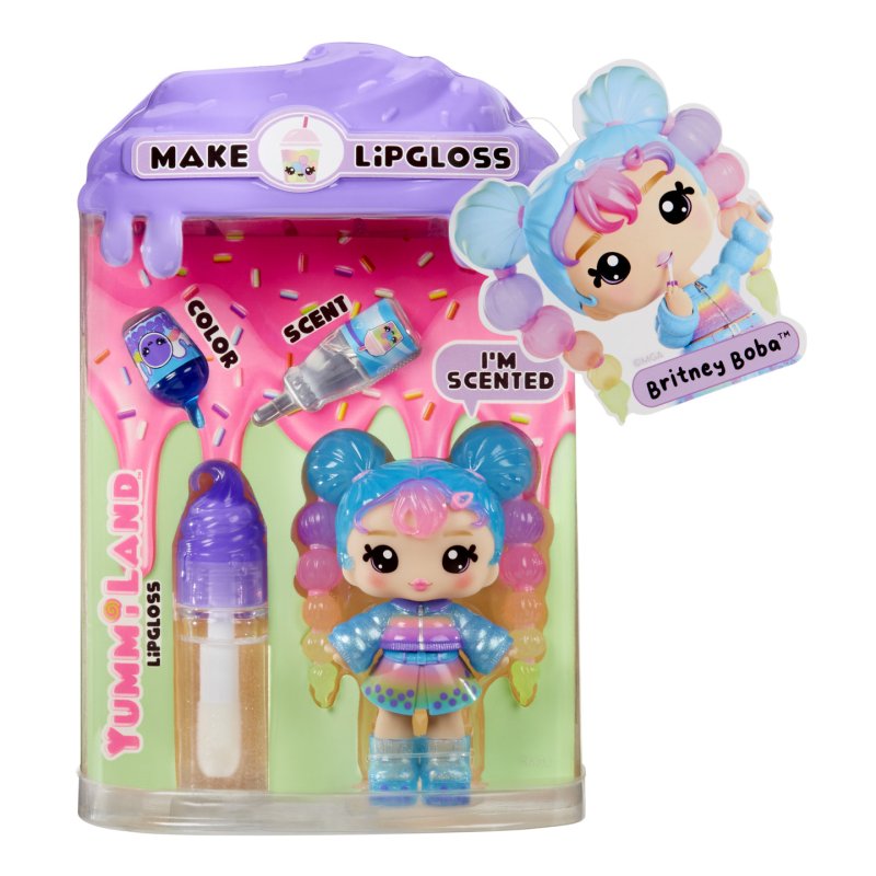 MGA Entertainment Yummiland Lip Gloss Doll Series 2 Mystery Chase Core Asst in PDQ