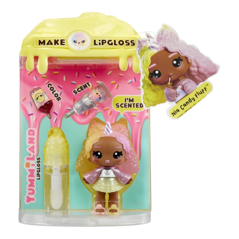 MGA Entertainment Yummiland Lip Gloss Doll Series 2 Mystery Chase Core Asst in PDQ