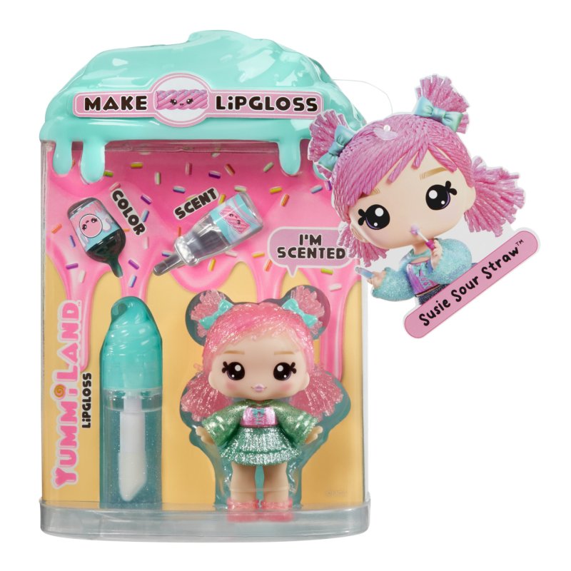 MGA Entertainment Yummiland Lip Gloss Doll Series 2 Mystery Chase Core Asst in PDQ