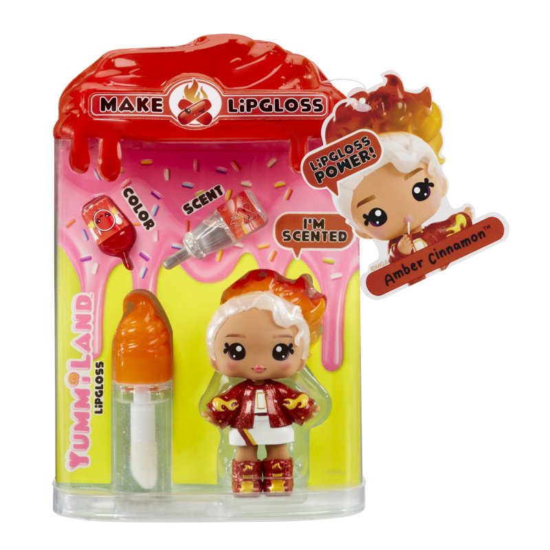 MGA Entertainment Yummiland Lip Gloss Doll Series 2 Mystery Chase Core Asst in PDQ