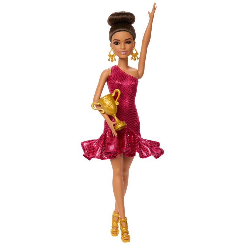 Barbie – Poupée Danseuse de Salon et accessoires