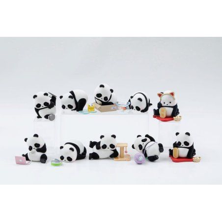 Panda Roll assortiment figurines Blind Box Panda As A Cat 7 cm (8)