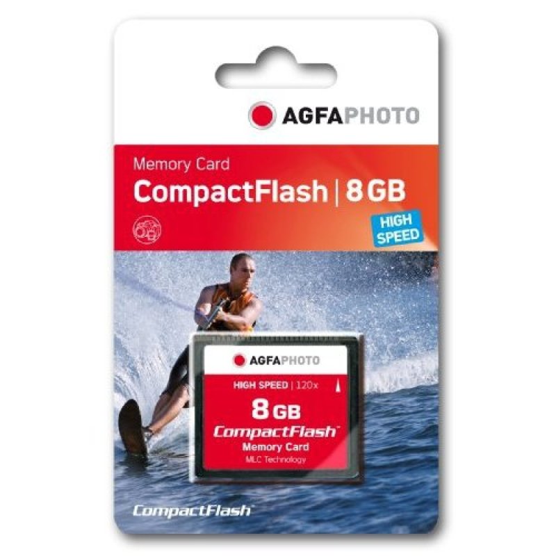 CARD AgfaPhoto Compact Flash 8GB High Speed 233x MLC