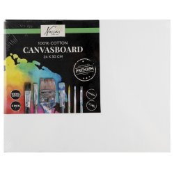 Nassau - Canvasboard 3pcs 24x30cm 100% cotton (AR1090/GE)