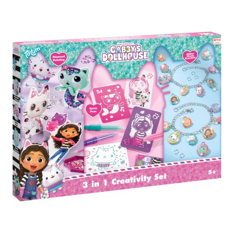 Totum - Gabby's Dollhouse 3 in 1 Creative set (TT420366)