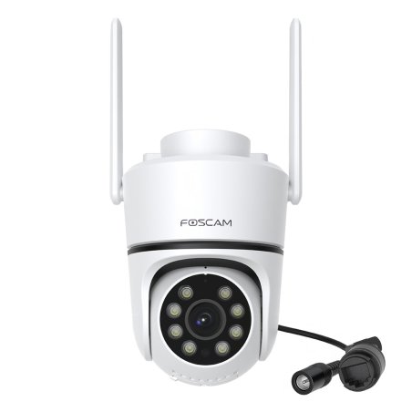 Foscam PD5 WLAN Überwachungskamera Weiß 8MP (3840x2160), PoE, IP66 Wetterfest, Personen- und Fahrzeugerkennung