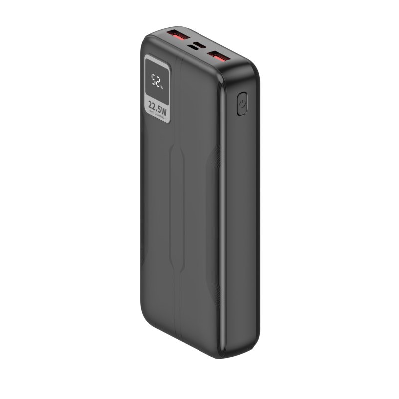 Leotec LEPOW20W22K power bank Lithium Polymer (LiPo) 20000 mAh Black