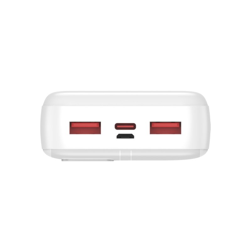 LEOTEC POWERBANK 20000MAH 22,5W PD20W BLAN (1 USB-C 2USB-A INC USB-A A USB-C)