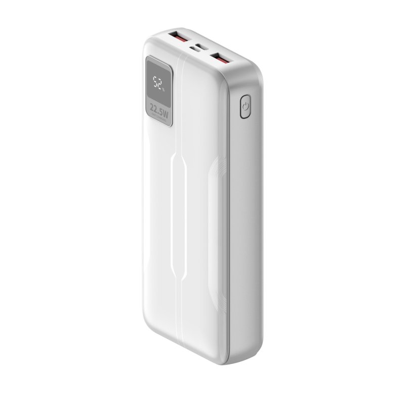 Leotec LEPOW20W22W banque d'alimentation électrique Lithium Polymère (LiPo) 20000 mAh Blanc