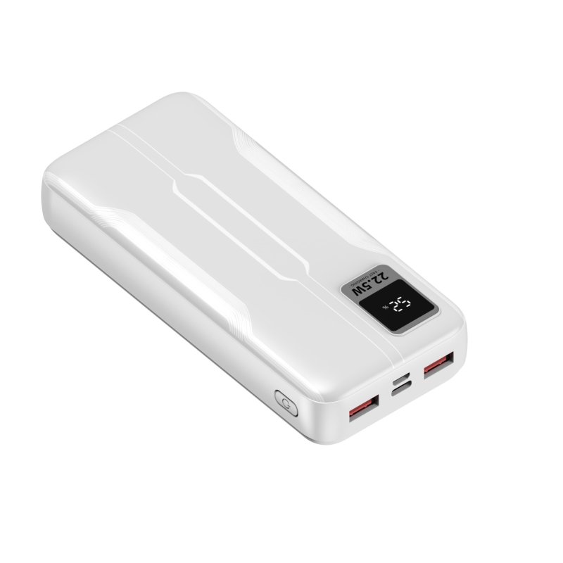 Leotec LEPOW20W22W power bank Lithium Polymer (LiPo) 20000 mAh White