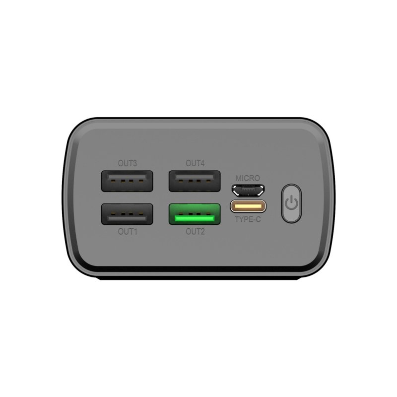 LEOTEC POWERBANK 30000MAH 22,5W PD20W NEG (1 USB-C 4USB-A INC USB-A A USB-C)