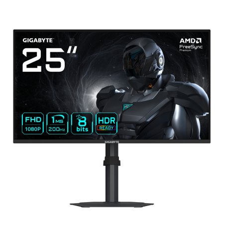 MONITOR GIGABYTE LED 24.5 G25F2 200Hz