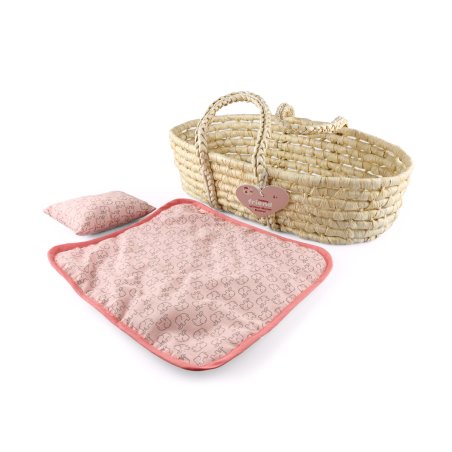 Happy Friend - Wicker Moses Basket (504318)