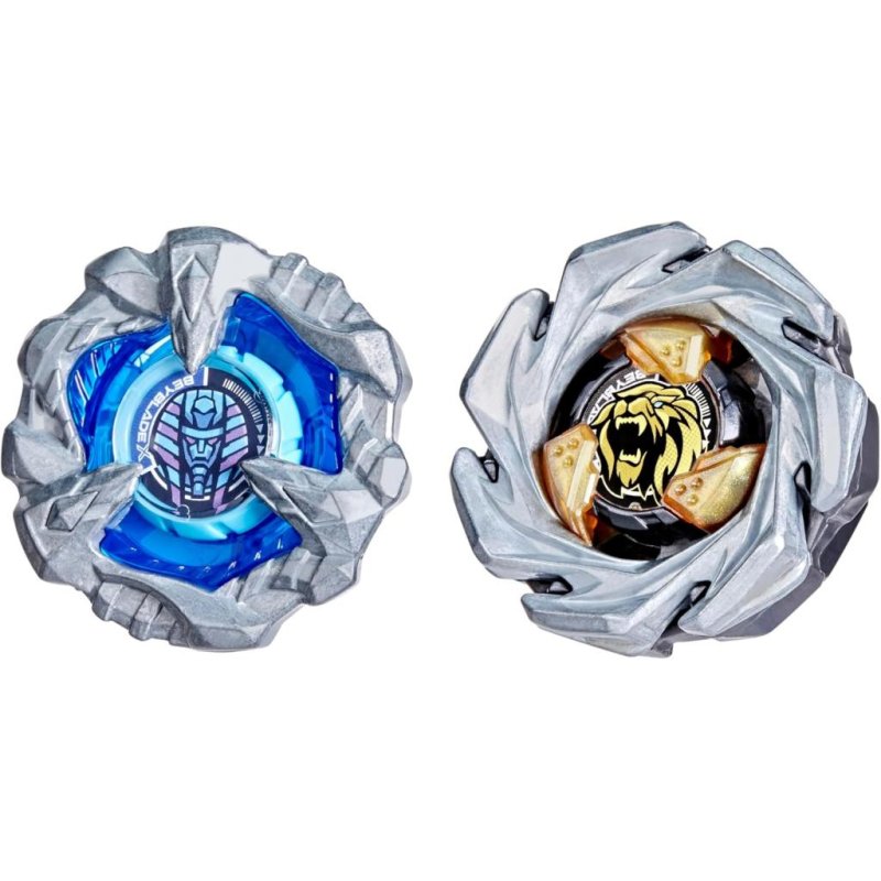 BEYBLADE X - Cowl Sphinx 1-80GF & Crest Leon 7-60GN Dual Pack