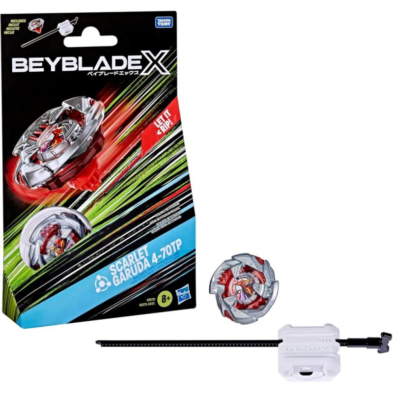 BEYBLADE X - Scarlet Garuda 4-70TP Starter Pack