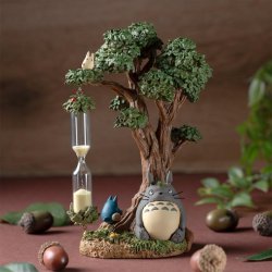 MON VOISIN TOTORO - Camphrier & Totoro - Diorama Sablier 16cm