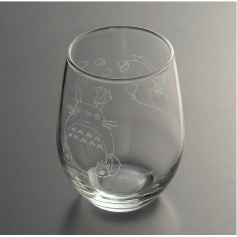 Ghibli - Mon Voisin Totoro - Verre Gravé Totoro et gland