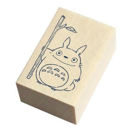 MON VOISIN TOTORO - Totoro - Tampon en bois 2.x3x4.5cm
