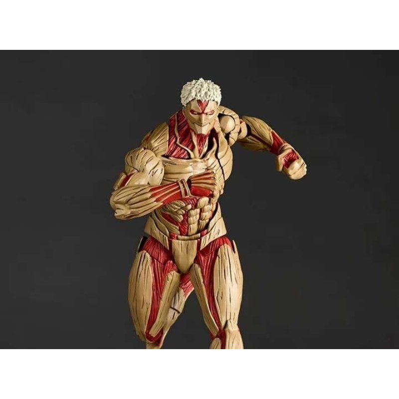 L'ATTAQUE DES TITANS - Titan Cuirassé - Figurine Revoltech A.Y. 17cm