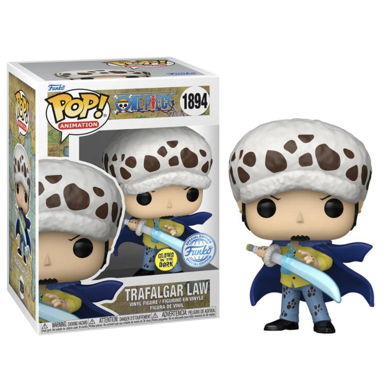 ONE PIECE - POP Animation N° 1894 - Law avec Blue Anesthesia (GitD)