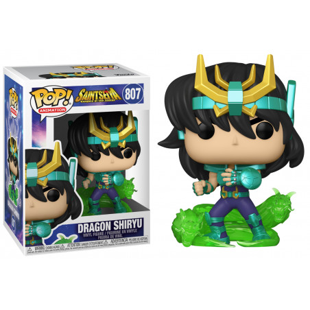 SAINT SEIYA - Bobble Head POP N° 807 - Dragon Shiryu