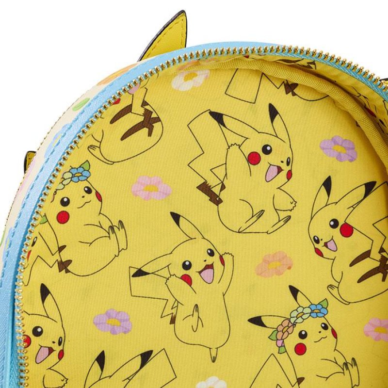 POKEMON - Pikachu Floral - Mini Sac à Dos LoungeFly