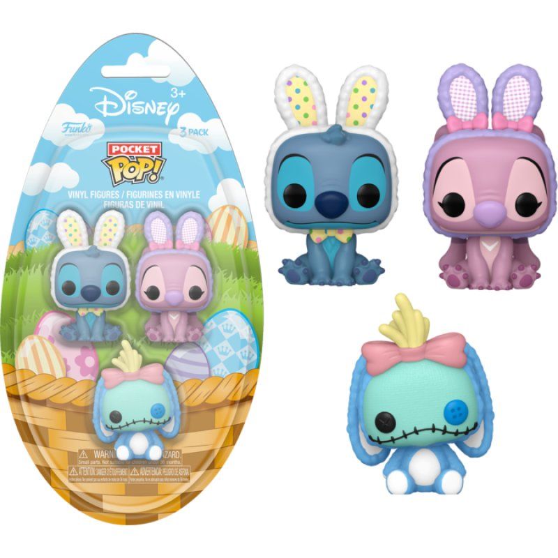 DISNEY - Assortiment 3 Pocket Pop - Lilo & Stitch