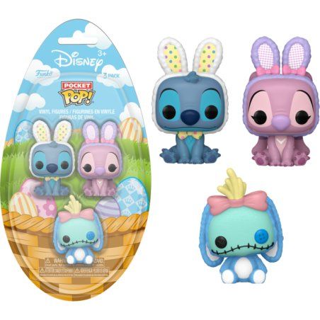 DISNEY - Assortiment 3 Pocket Pop - Lilo & Stitch